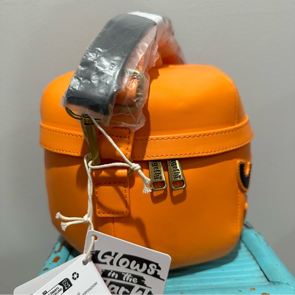 NEW McDonald’s Halloween McPunk’n Happy Meal Pail Glow Crossbody Bag Orange - Picture 3 of 15
